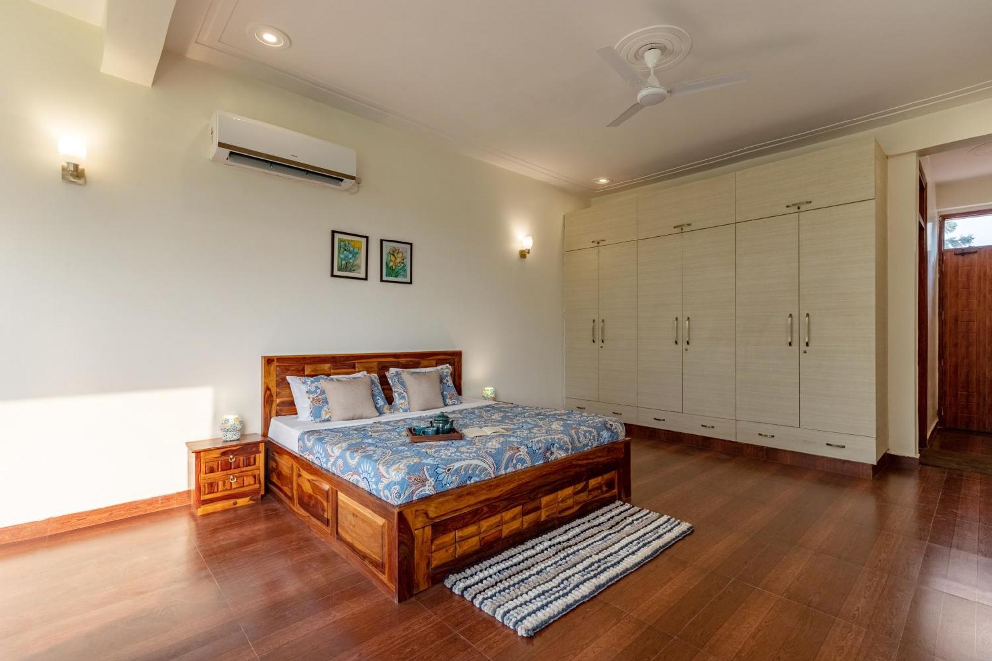 Alaya Stays Raga 2Bhk Farmstay With An Entertainment Lounge Sohna エクステリア 写真